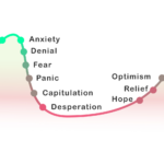 Financial markets psycology cycle stages of emotions, from optimism to panic selling